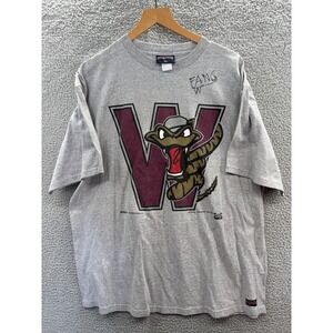 VINTAGE Wisconsin Timber Rattlers Shirt Mens Extra Large Gray